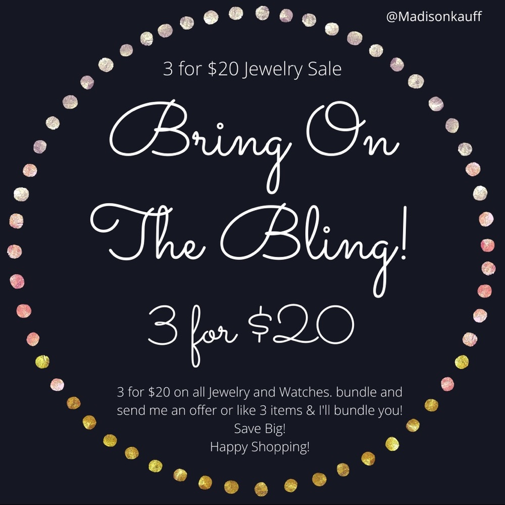 ⭐️ 3 for $20 Jewelry & Watch Sale ⭐️